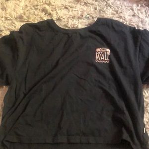 vans shirt cropped